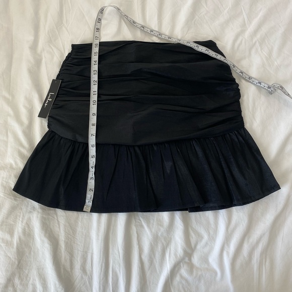 Lulus Ruched Trumpet Skirt - Picture 4 of 6